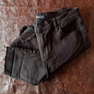 STS Blue Nordstorm Black Ripped Jeans Sz 29